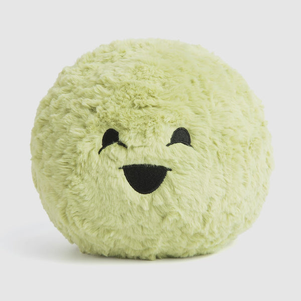 This video shows the Green Hug Ball alternating "Oh No" and "Oh Yeah!" expressions