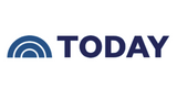 The TODAY logo with the rainbow, in navy lettering